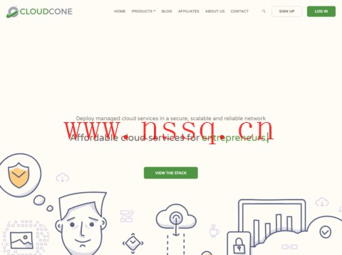 CloudCone：洛杉矶vps，1核/750MB/10GB SSD/2TB@1Gbps带宽，$14.99/年插图