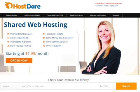 HostDare：洛杉矶AMD EPYC系列4.5折$12.6/年起，免费双倍内存+双倍流量，可选CN2 GIA+AS9929+CMIN2线路插图