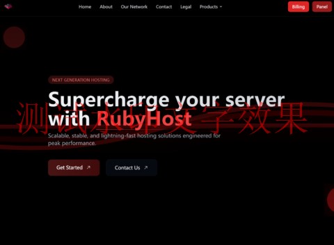 RubyHost：达拉斯vps，1核/4GB/30G SSD/2TB@1Gbps，$3.96/月插图